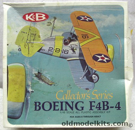 Aurora-KB 1/48 Boeing F4B-4 - (F4B4), 1122-170 plastic model kit